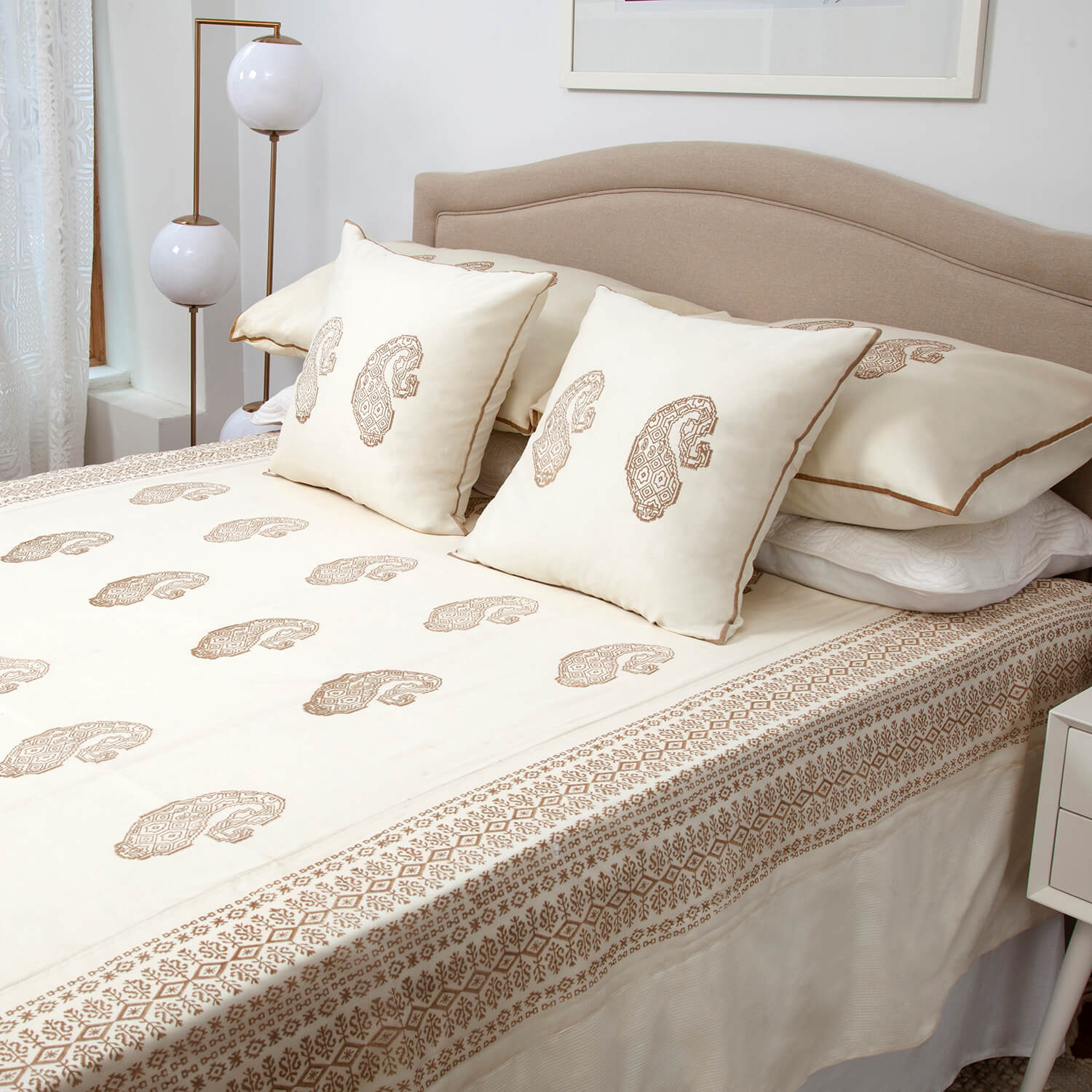 Silk-Cotton Bedspreads